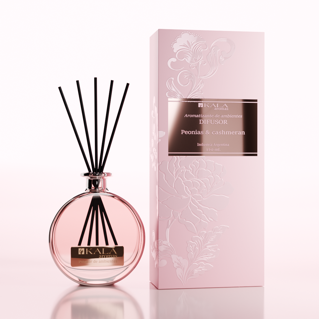 DIFUSOR DE AMBIENTES PEONIAS & CASHMERAN