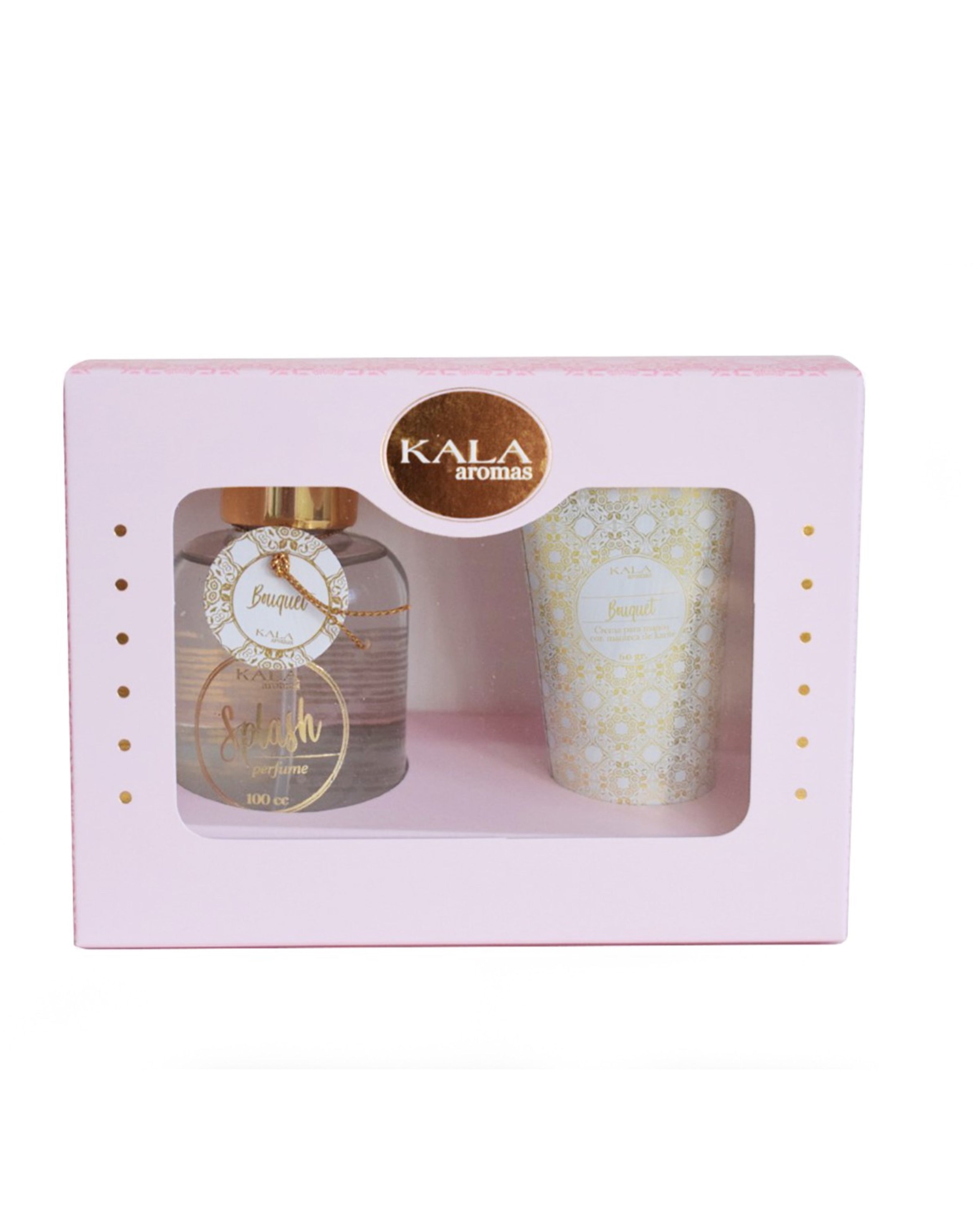 CAJA LUXURY CON BODY SPLASH Y CREMA