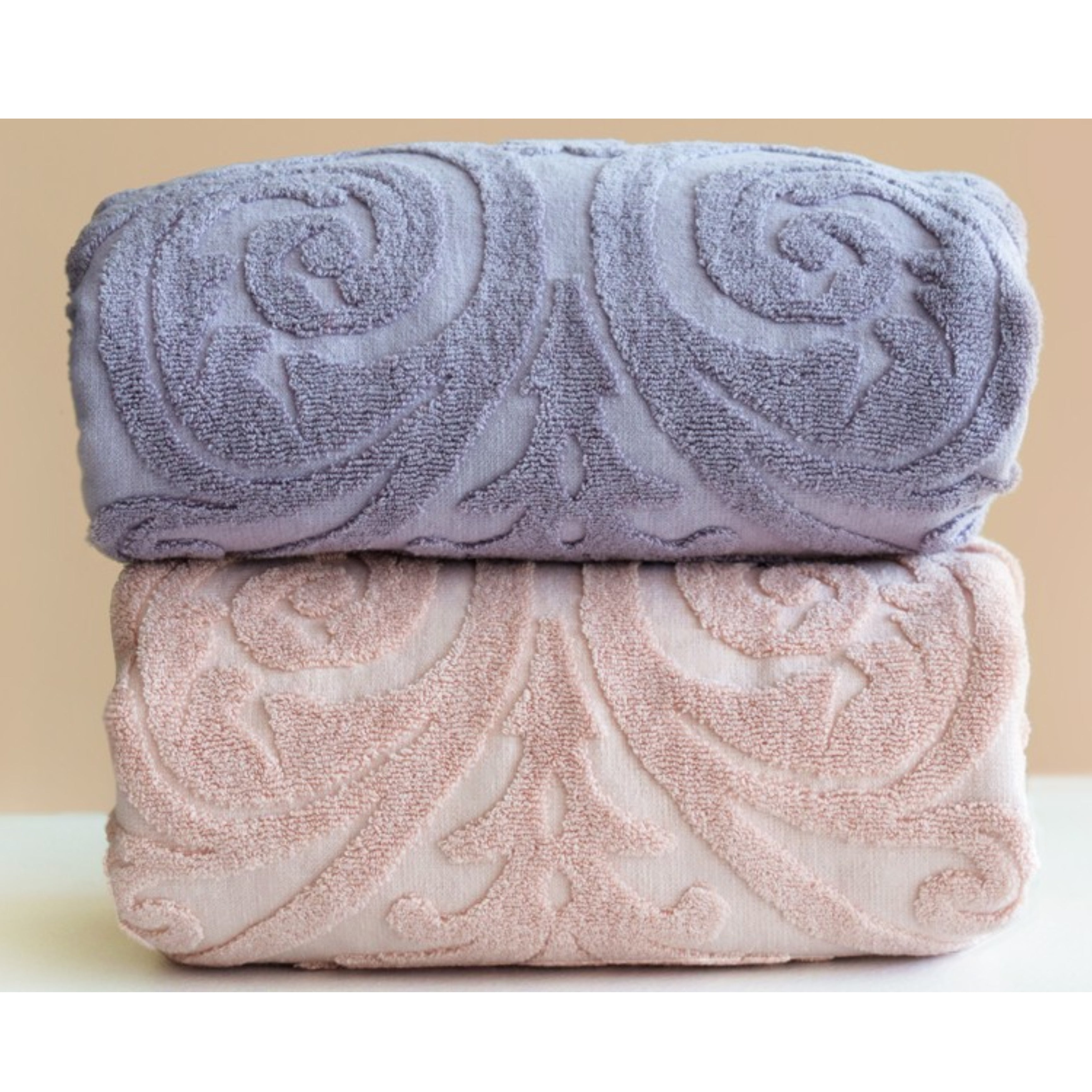 TOALLA DE MANO JACQUARD x2