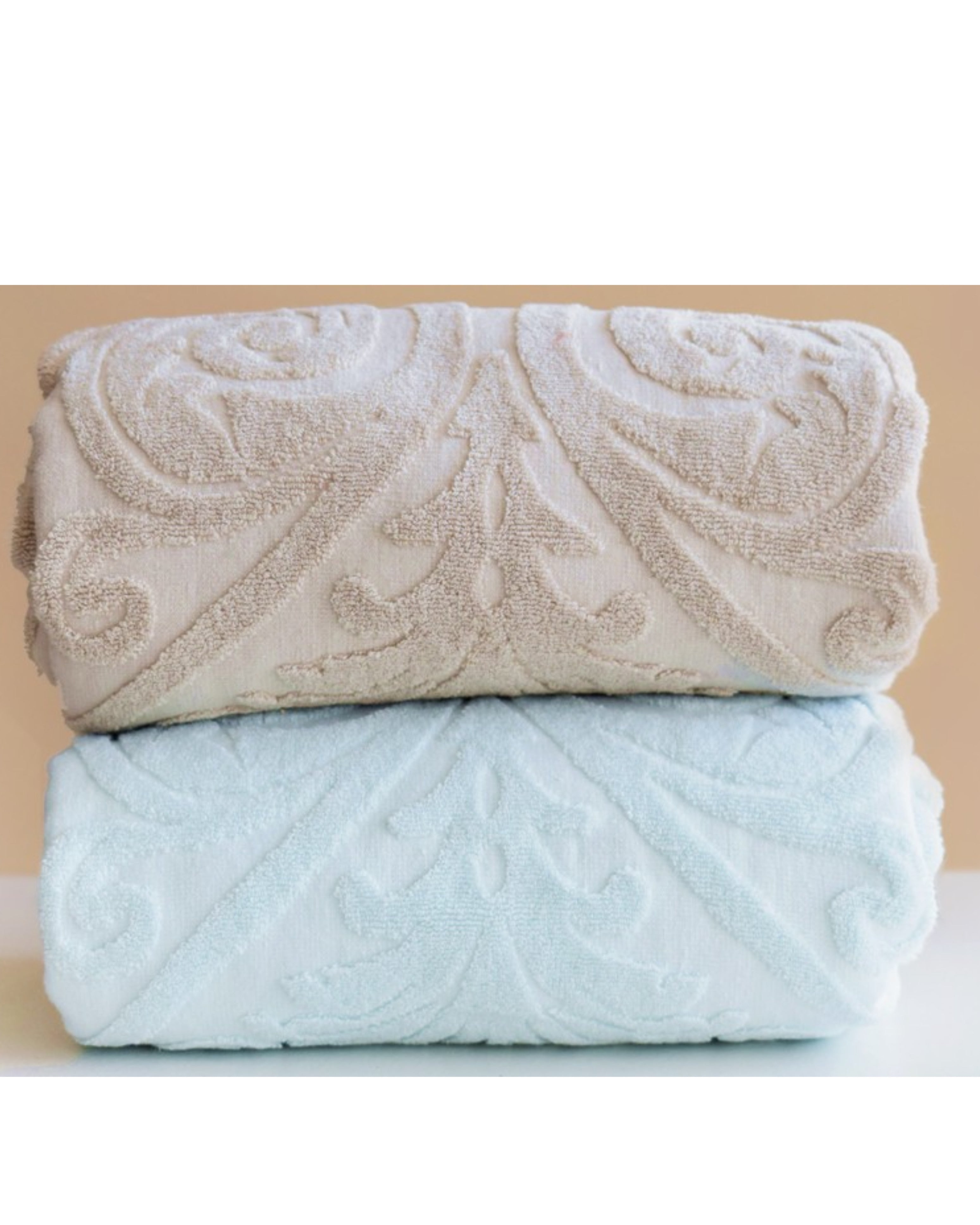 TOALLA DE MANO JACQUARD x2