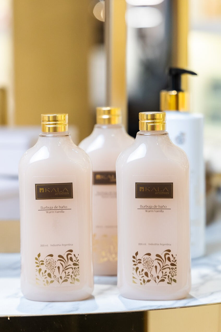 BURBUJA DE BAÑO WARM VAINILLA