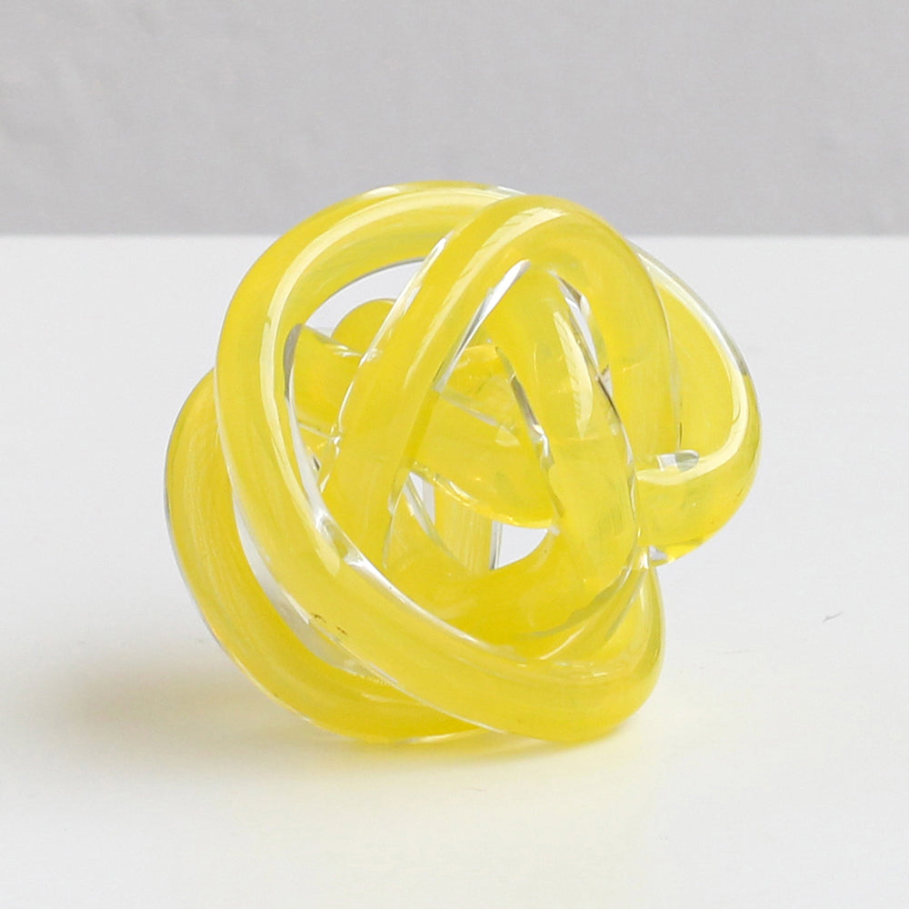 NUDO DECORATIVO AMARILLO