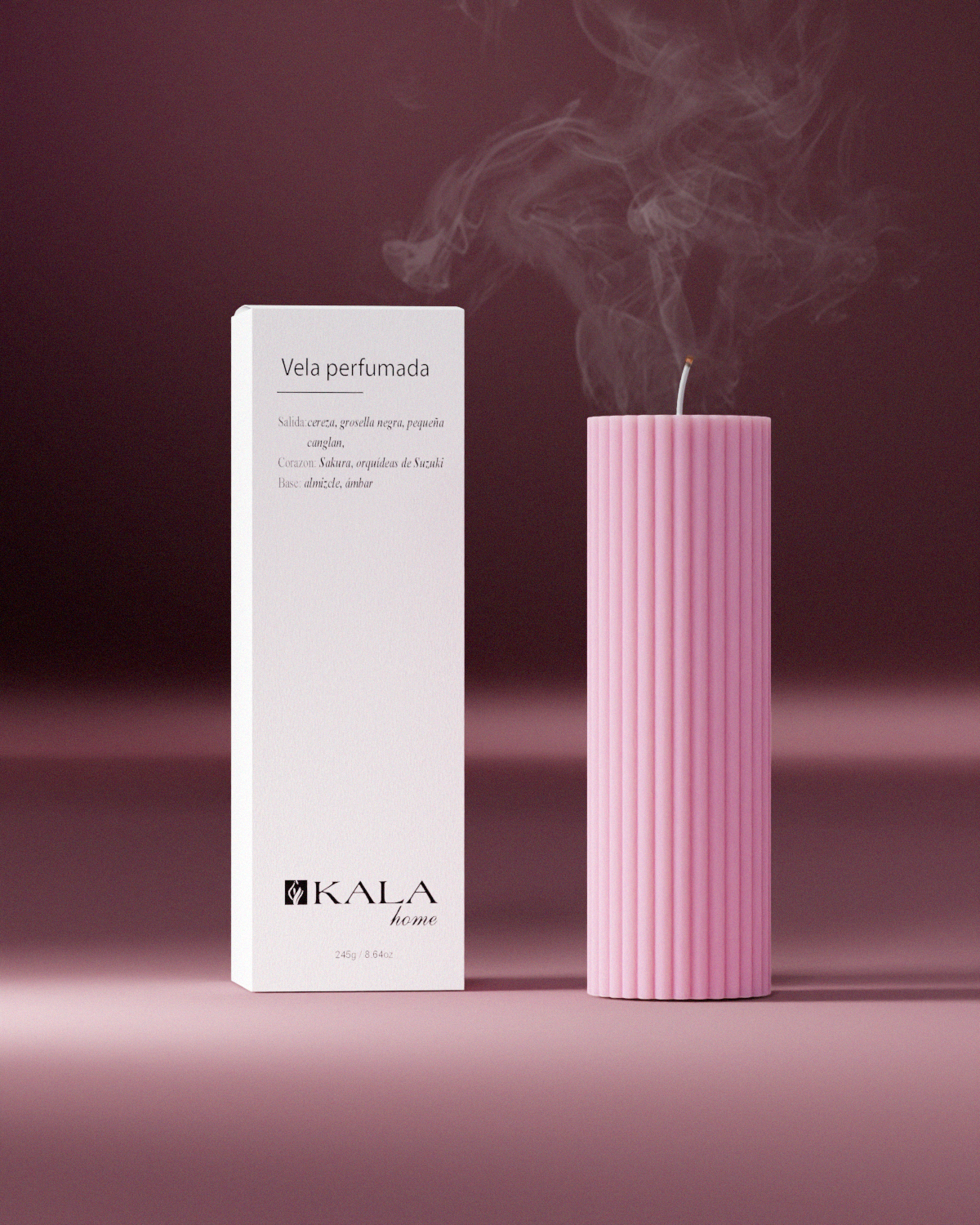 VELA PERFUMADA ROSA SAKURA