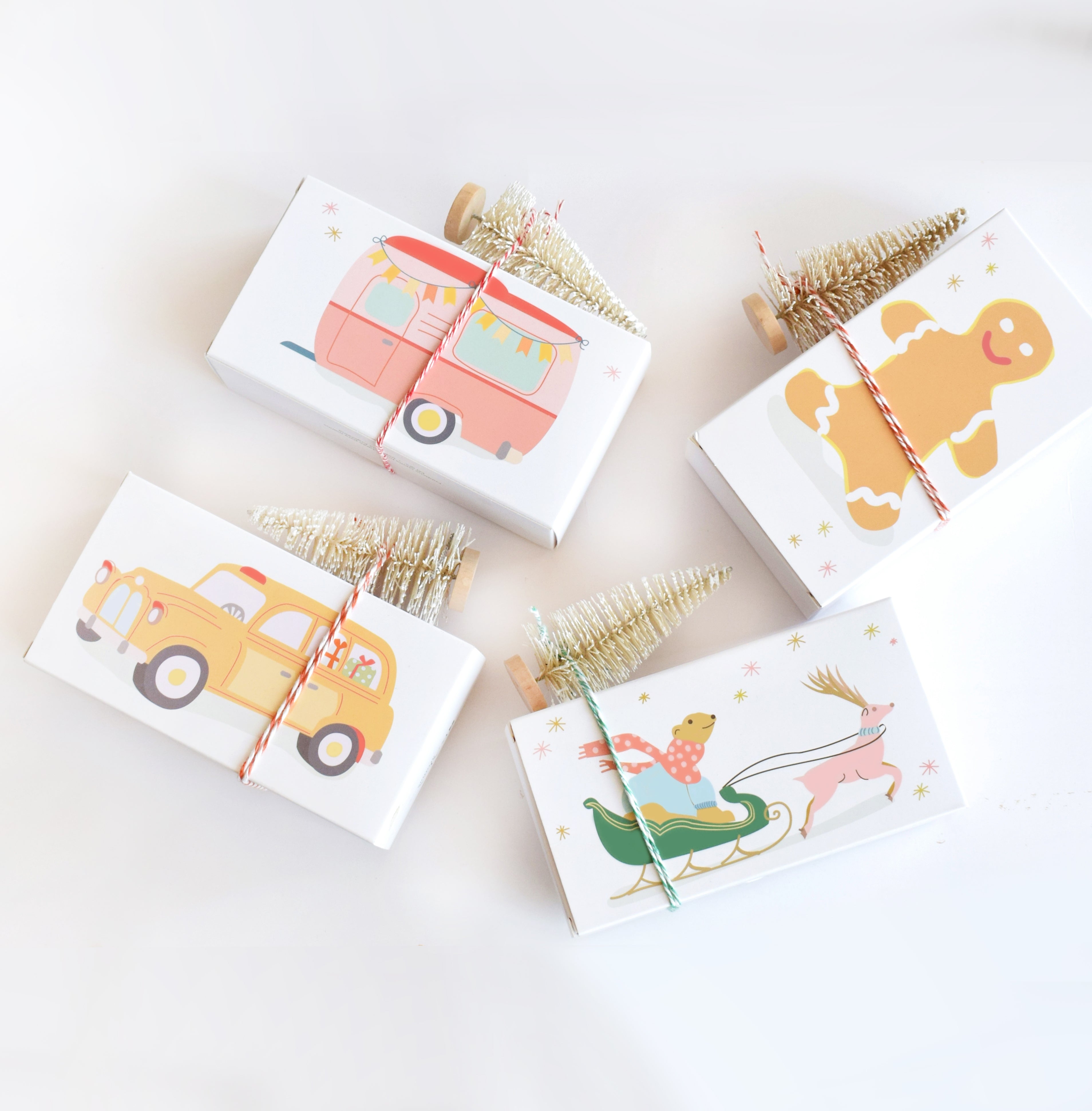 GIFT NAVIDEÑO CON CREMA HUMECTANTE DE MANOS PACK X 6