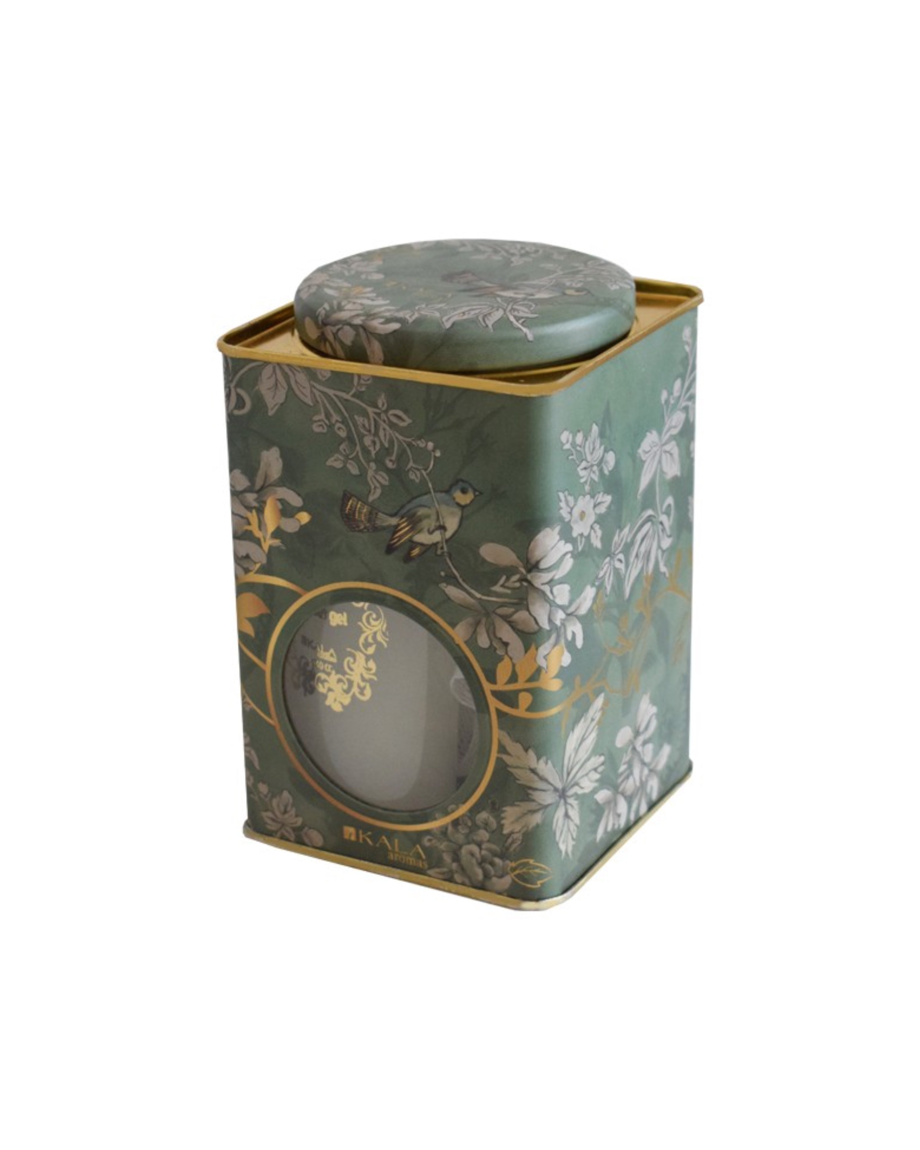 LATA MORRISON CON SHOWER GEL Y ESPONJA