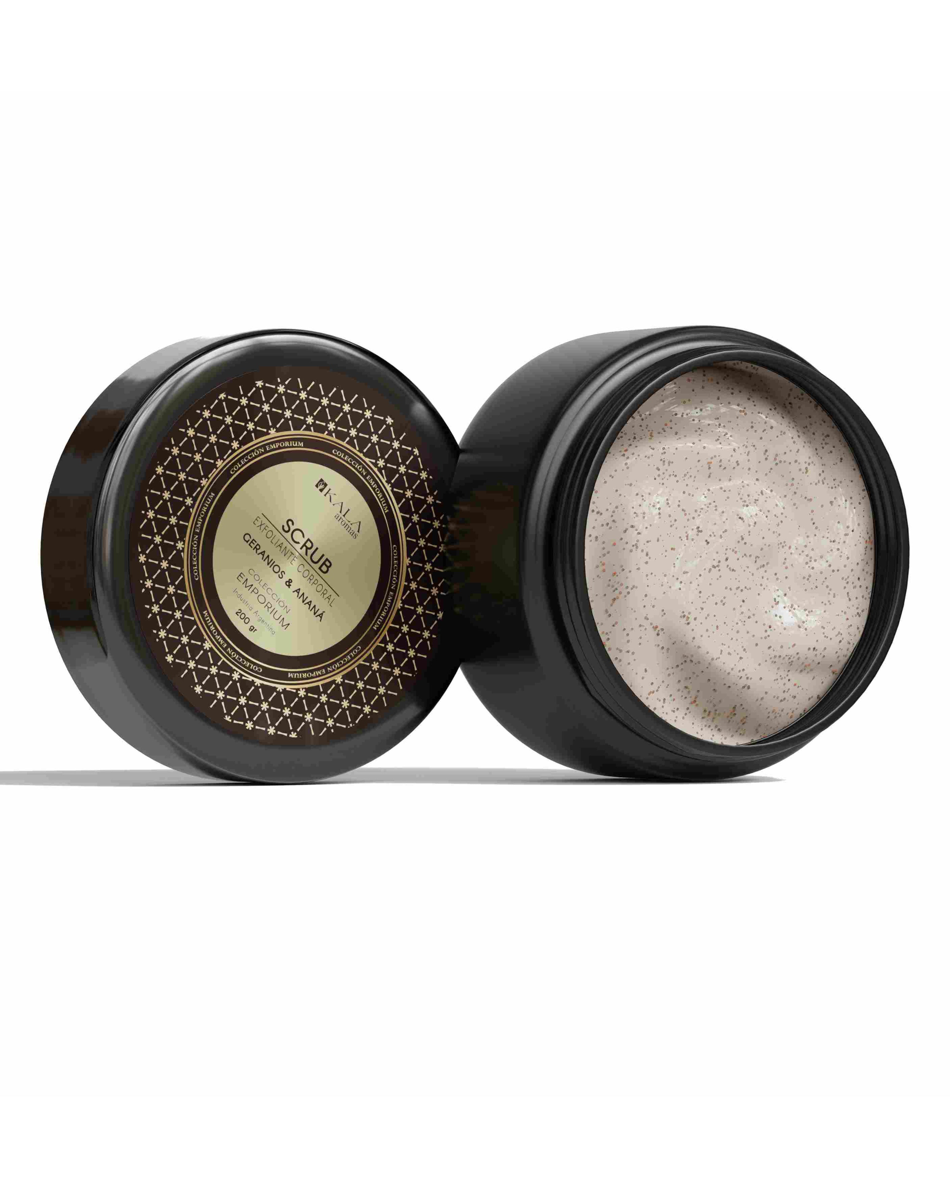 CREMA EXFOLIANTE GERANIOS Y ANANA